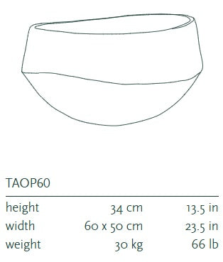 Atlantis Organic Pot Natural D60