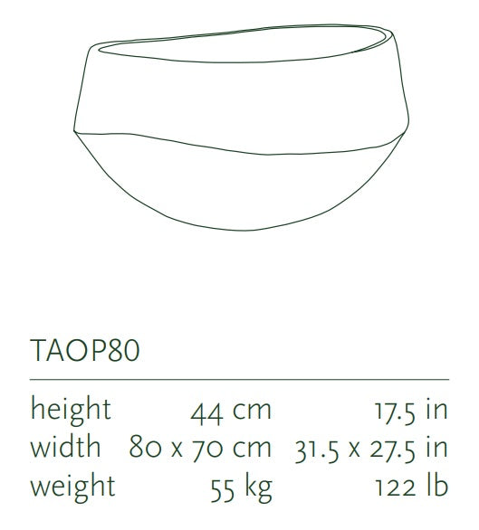 Atlantis Organic Pot Natural D80