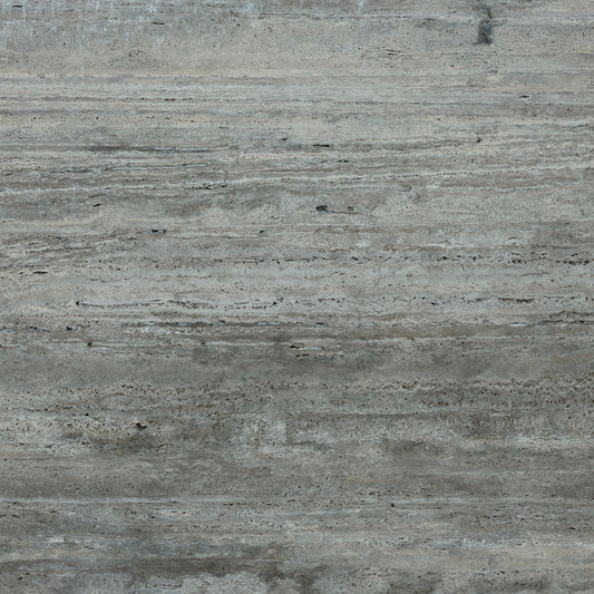 Adrian Coffee Table L182 in Travertine Titanium Marble