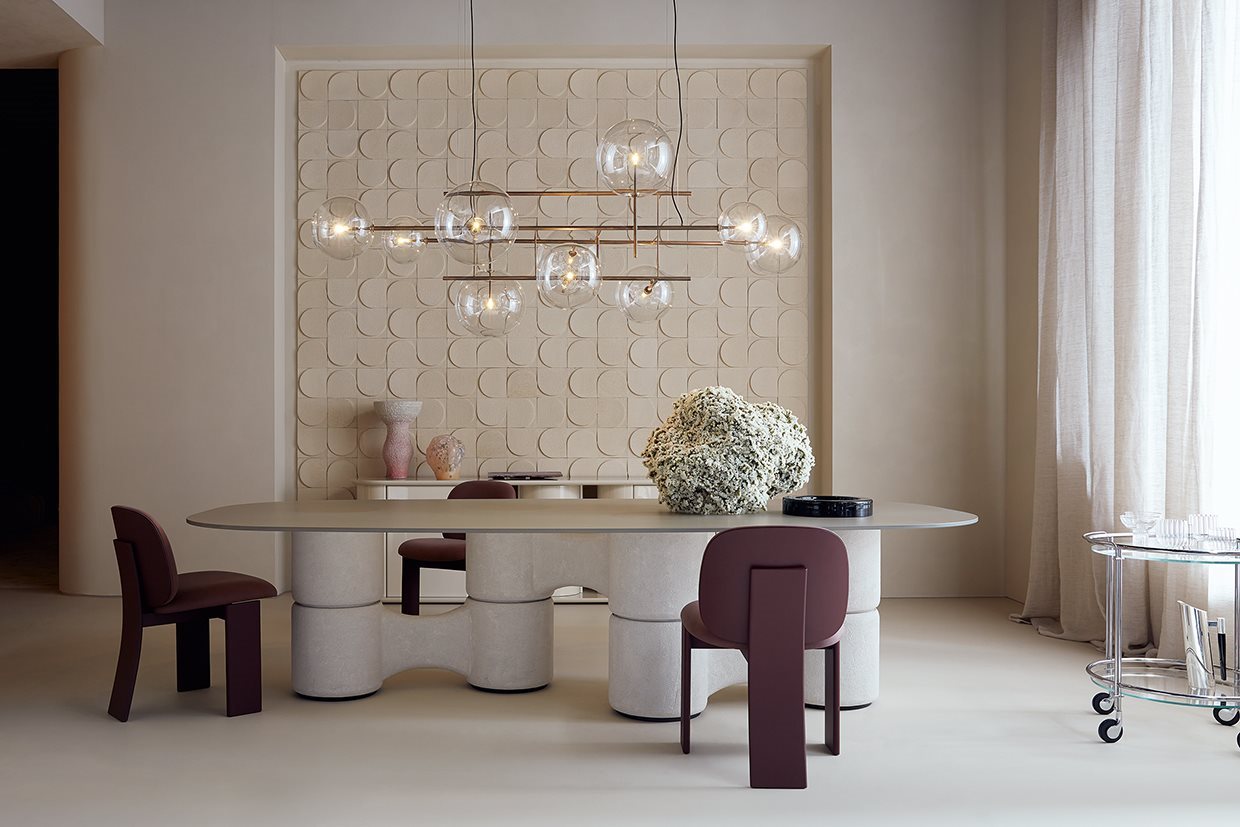Saki Dining Chair Off White