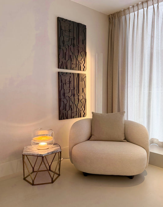 Twilight Geometry Wall Art