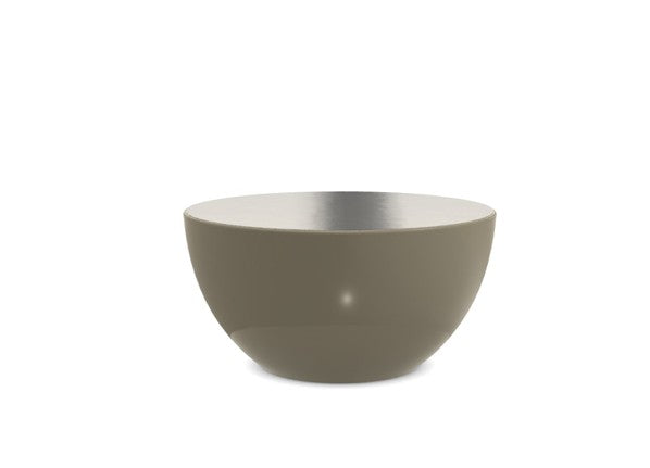 Coffee Table - Bongo TB3 / Glossy Platinum / Sand / Glossy Lacquered / D55 x 28H