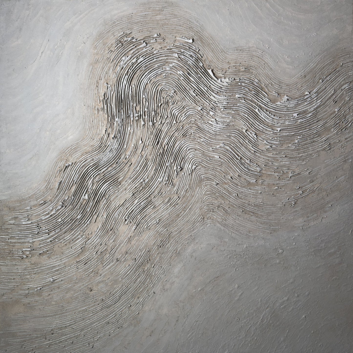 Layers of Memories Wave Rose Art I