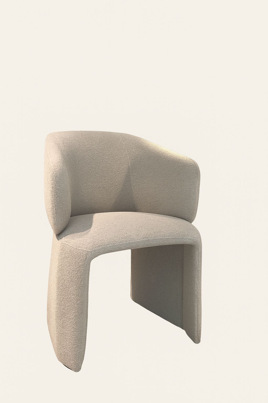 Icarus Dining Chair Upholstered Boucle