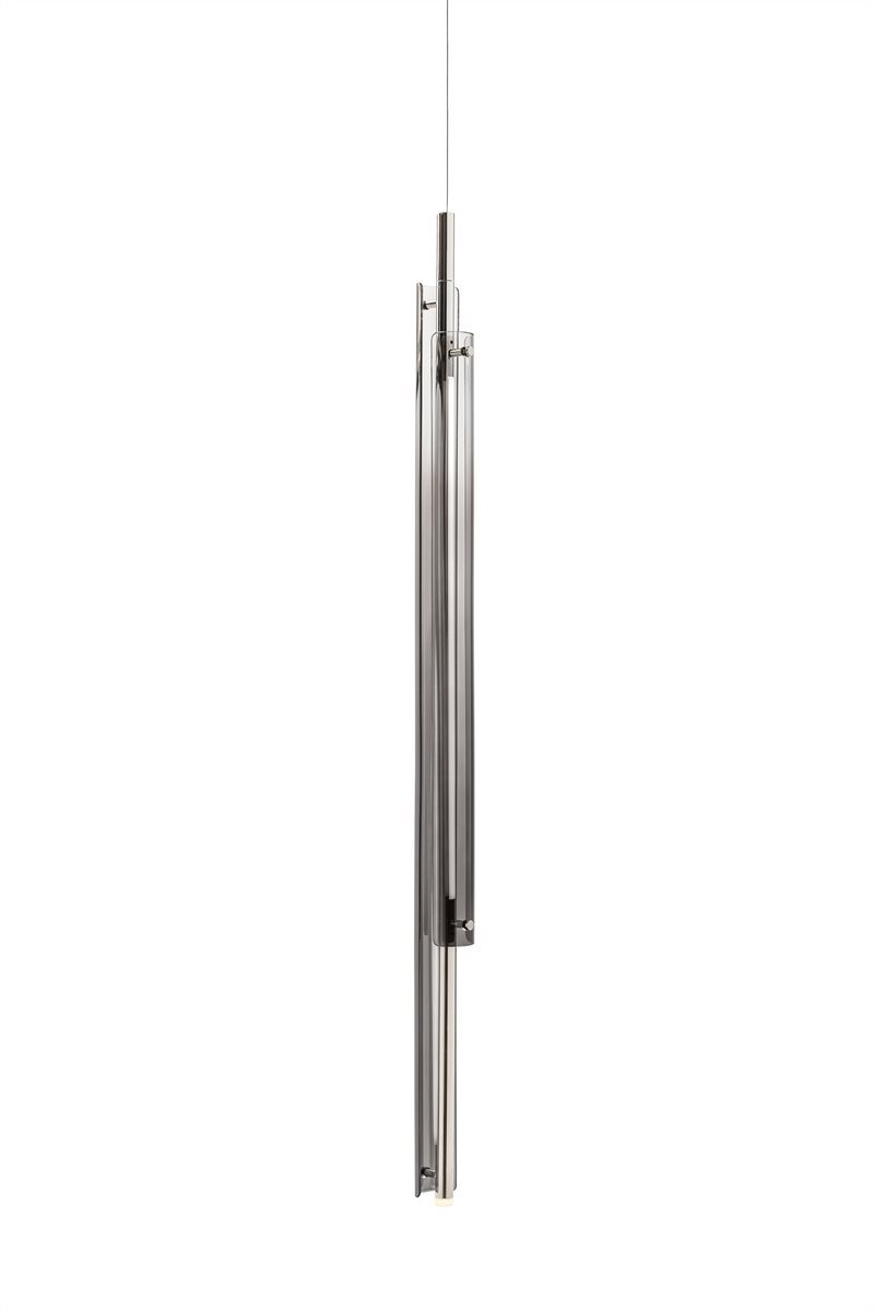 Tratto Vertical Pendant Silver