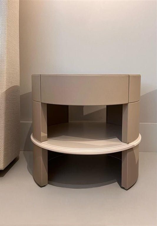 Liam Bedside Table Beige