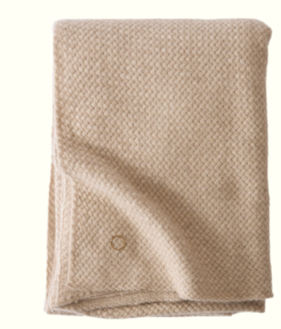 Throw - Maple bedspread / Beige / Taupe / 250 x 200 / Cashmere