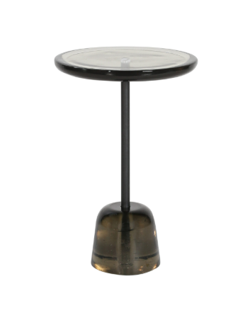 Pina High Side Table Light Grey
