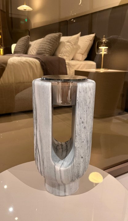 STYLING ITEM - Lyra / Grey / D15x28H / Marble