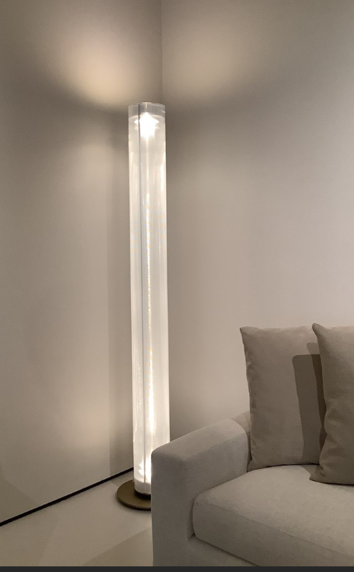 Floor lamp - Twilight 360 / D18 x 188H / Dark Bronze / Touch dim / 2700K