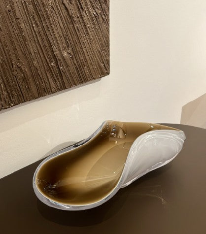 STYLING ITEM - Bowl Sway Long / Olivin / Vessel / 51 x 23 x 13H