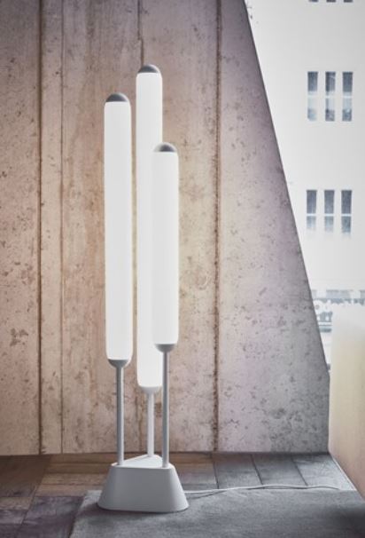 Puro Floor lamp Triplex Opal