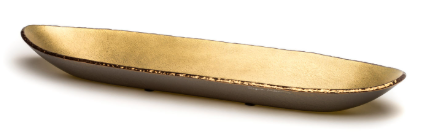 Gamela Rasa Ouro Fosca Topo Bronze