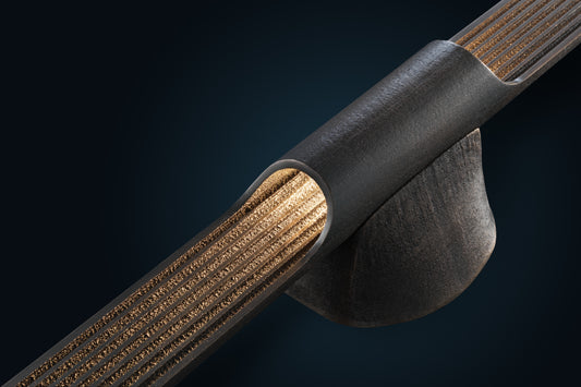 Beam 800 Wall Light Patinated casted bronze