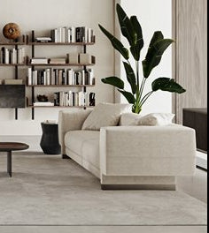 Elissa Sofa Ivory Incl. 3x cushions