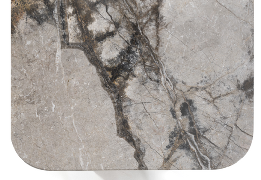 Isolde Dining Table Twister marble