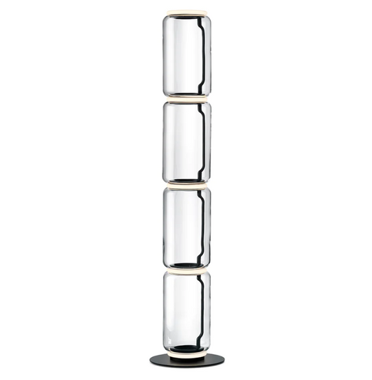 Noctambule Floor lamp Small base 4 Low Cylinders