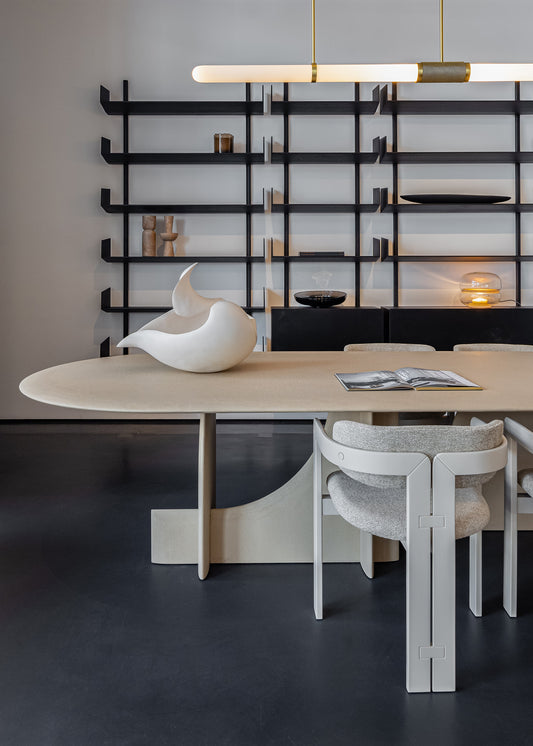 Dining Chair - 0414 / Sabbia del Nilo / Infinity Ecru 008