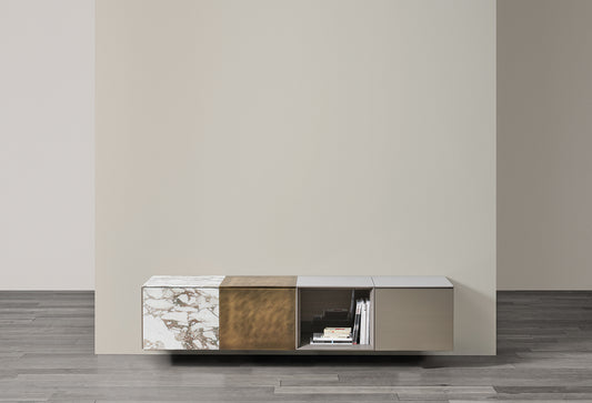 Ruben Cabinet Calacatta Gold Marble
