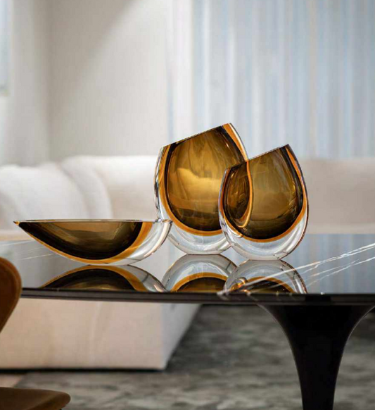 Vase 210 Fume-Ambar