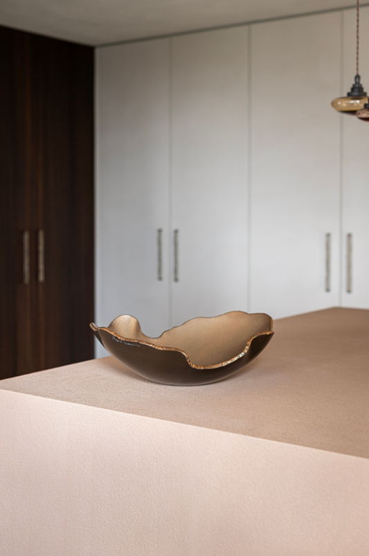 Mapa Cobre Topo Bronze 40