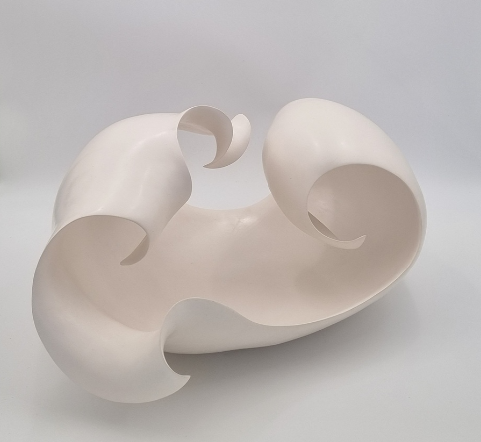 Spring Frond Ceramic Sculpture