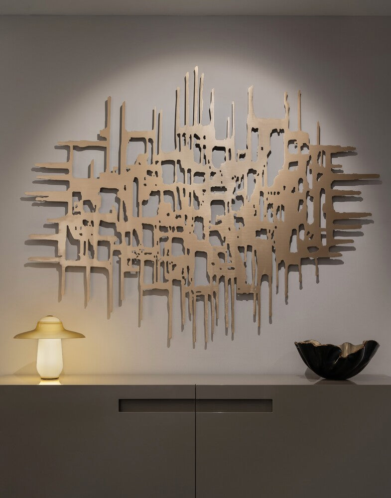 Art - Intreccio / 180 x 150 / Metal Bronze