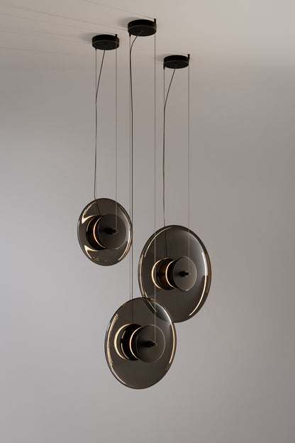 Zen 45 Pendant Dark burnished brass