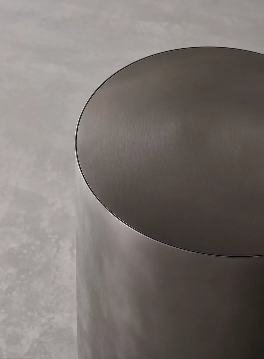 Belt Platinum Steel TB45R Side Table