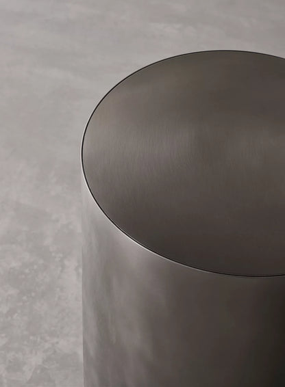 Belt Platinum Steel TB45R Side Table