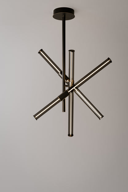 Cross Pendant Dark burnished brass