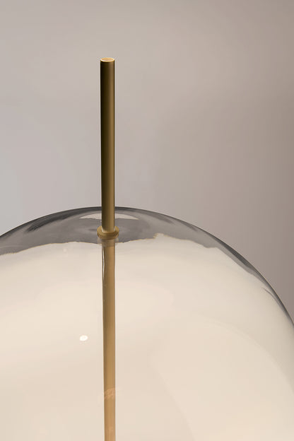 Misty Table lamp Natural burnished brass