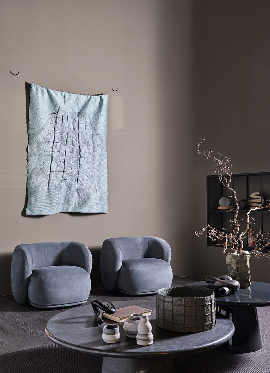 Rene Swivel Armchair Sand