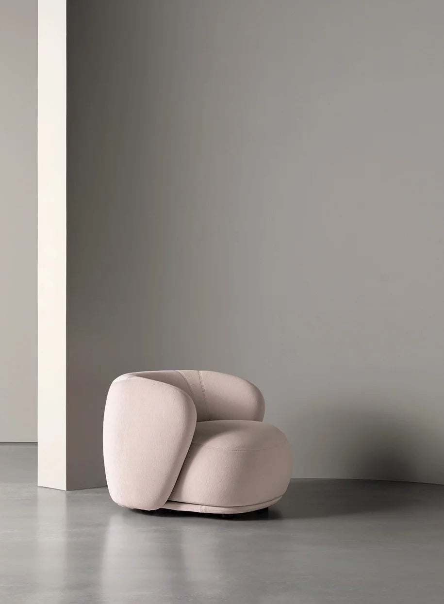 Rene Swivel Armchair Sand