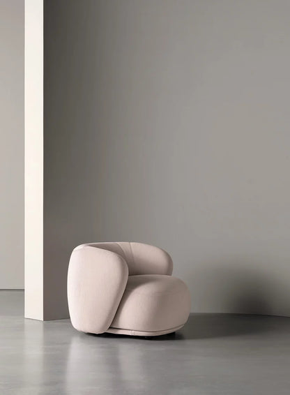 Rene Swivel Armchair Beige