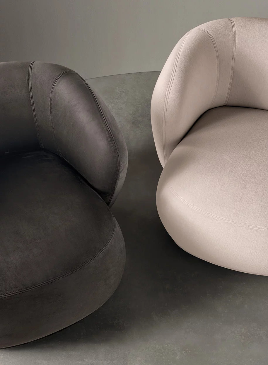 Rene Swivel Armchair Beige
