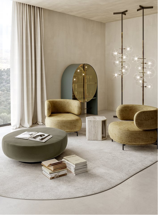 Akiko Lounge Armchair Leather