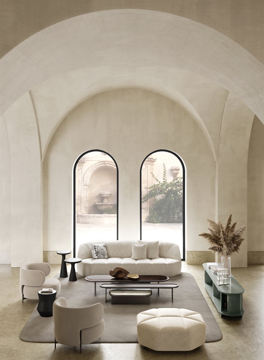 Akiko Lounge Armchair Leather