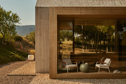 Zoe Wood Armchair Outdoor