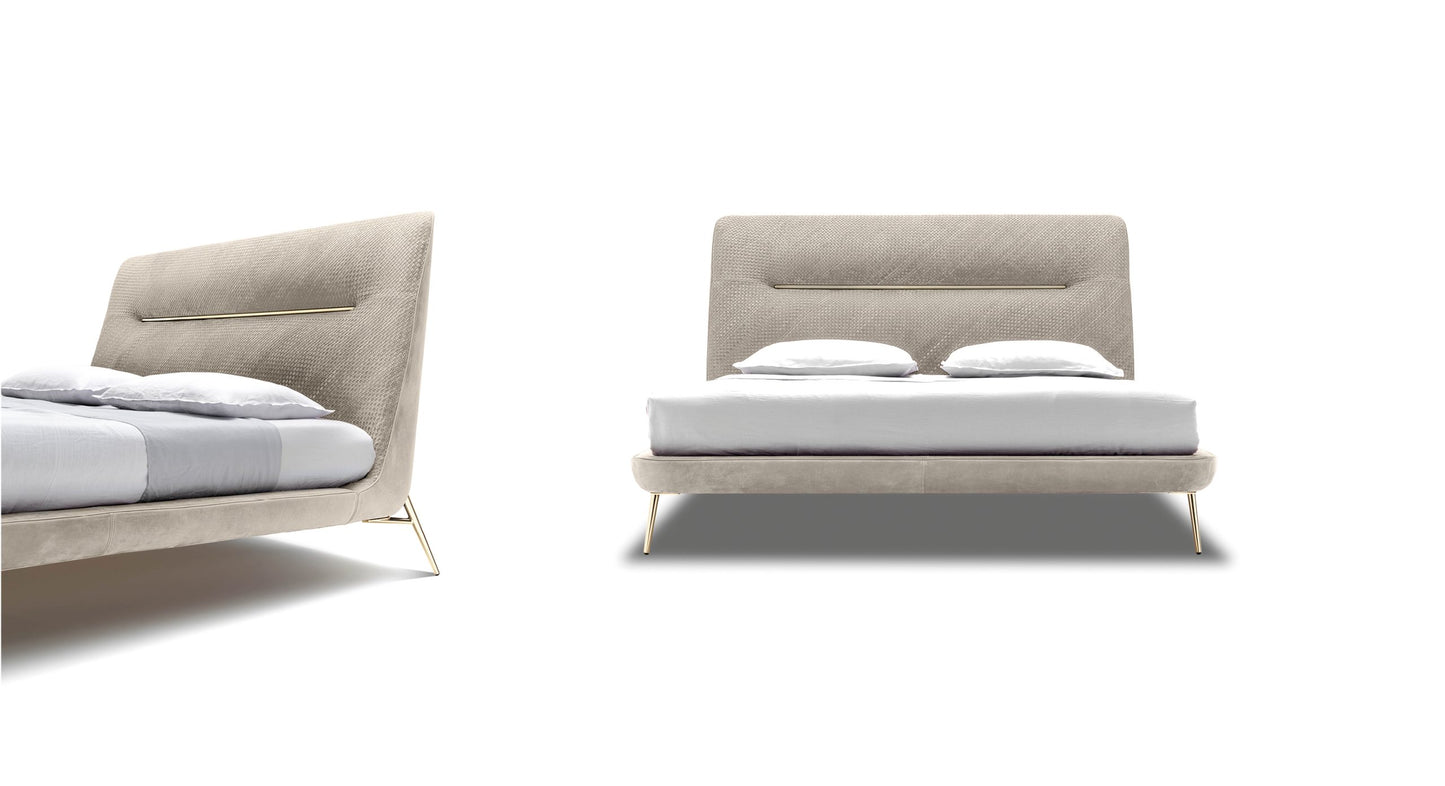 Amelie Hand-Braided Leather Bed 200