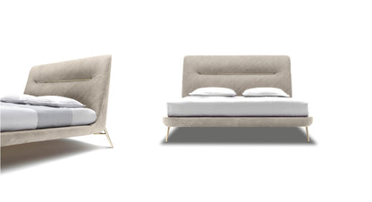 Amelie Hand-Braided Leather Bed 200