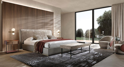 Barnaby Hand-Braided Leather Bed