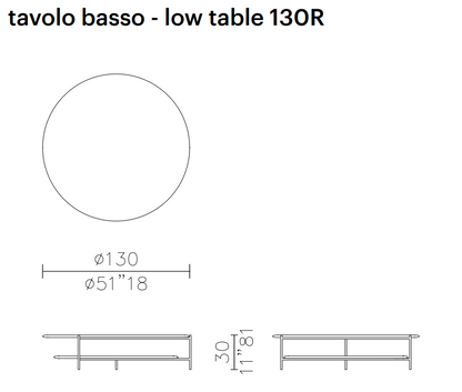 Adrian Coffee Table D130