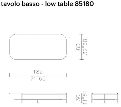 Adrian Coffee Table L182