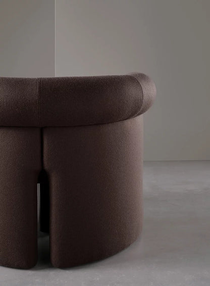 Jeanette Armchair Glossy Lacquered Sand Legs