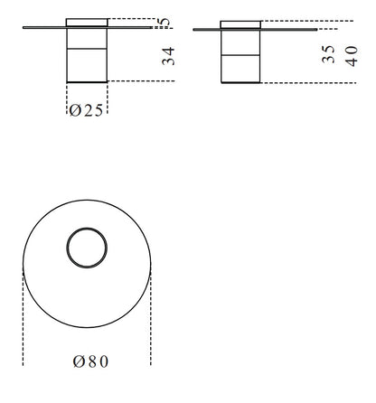 Sensei Coffee Table D100 Beige