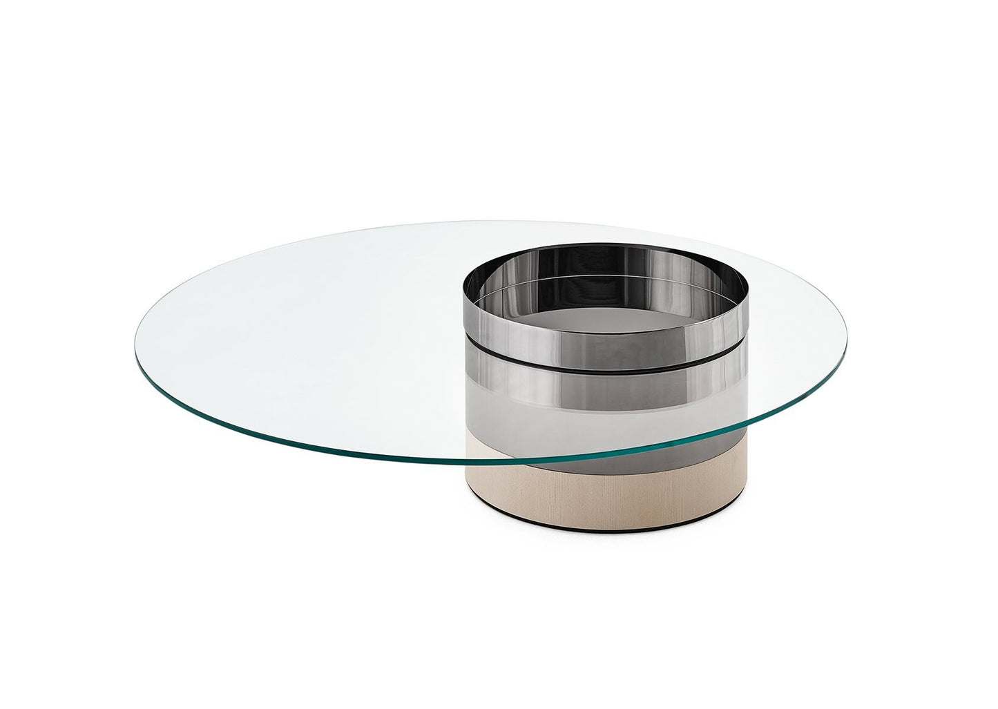 Haumea Coffee Table 80 Nickel
