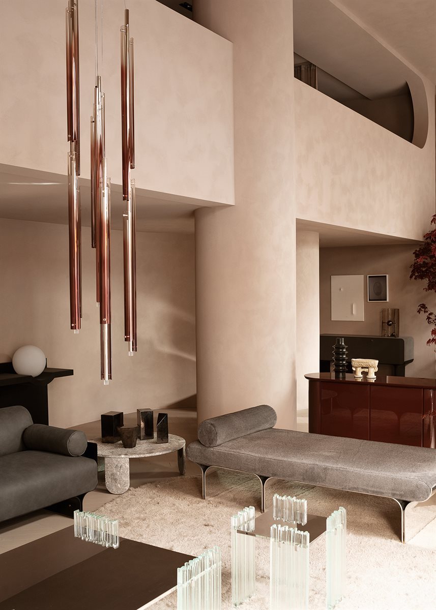 Tratto 5 Vertical Pendant