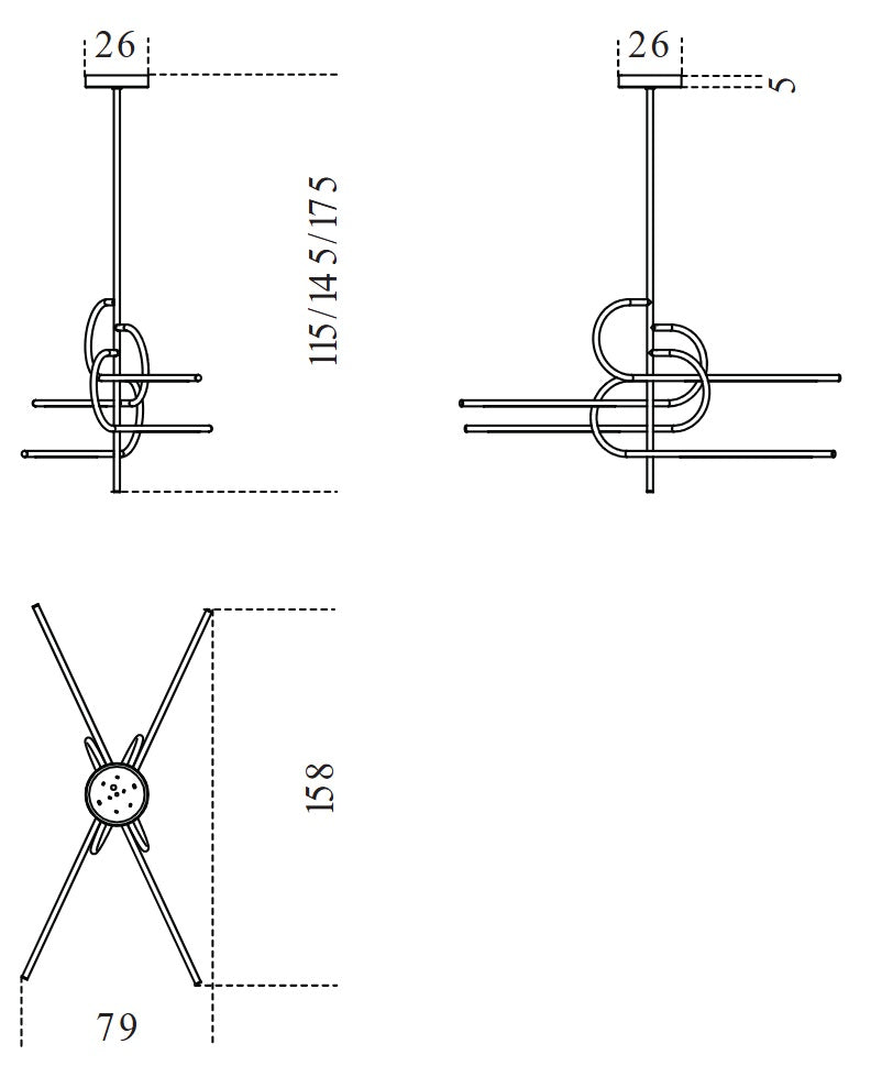 Key-to-Heaven Fix Chandelier