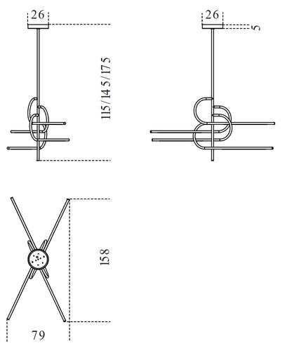 Key-to-Heaven Fix Chandelier